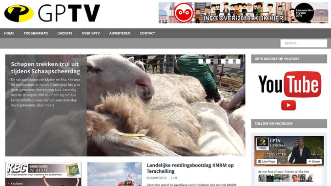website GPTV Nieuw