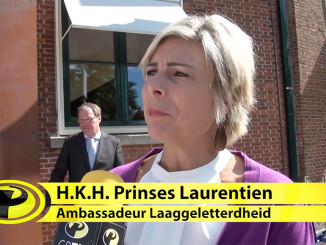 Prinses Laurentien opent Fryske Akademy